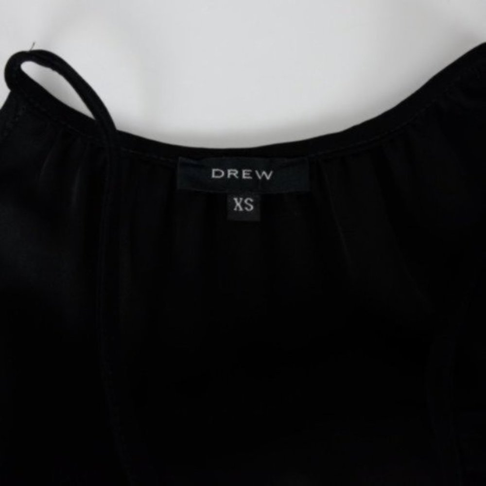 Drew Solid Black Drawstring Tank Jumpsuit - image 3
